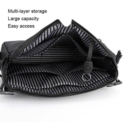 Large Capacity Waterproof Messenger Bag For Men - Army Green