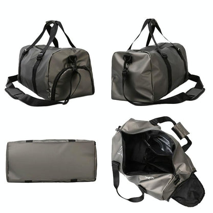 Waterproof Gym Bag - Compact And Durable - Grey