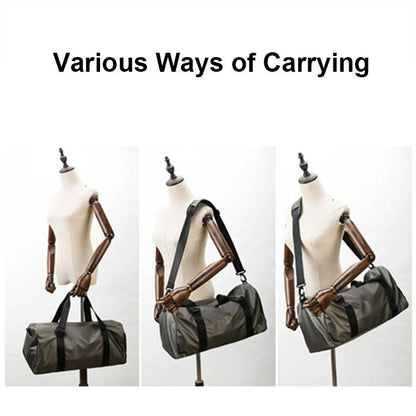Waterproof Gym Bag - Compact And Durable - Grey