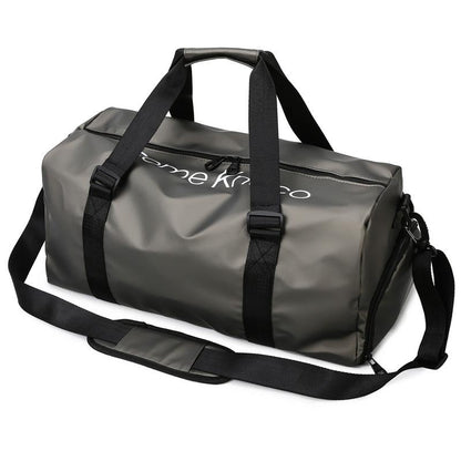 Waterproof Gym Bag - Compact And Durable - Grey