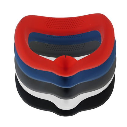 Silicone Vr Eye Mask Lens Cover Set for Oculus Quest 2 - Navy Blue
