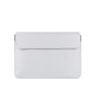 13.3 Inch Multifunctional Notebook Liner Bag in Pu Material - Silver Gray
