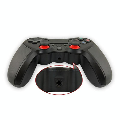 Wireless Bluetooth Game Controller for Ps4 - Rubberized - Orange
