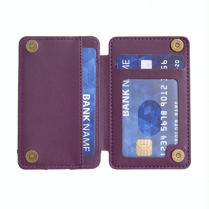 Wave Pattern Card Bag Back Sticker For Mobile Phones - Beige
