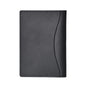 Minimalist Cowhide Card Holder Compact Wallet For Bank & Membership Cards - Black