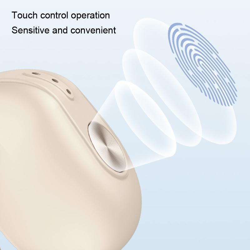 Mini Bone Conduction Bluetooth Earphone for Running and Sports - Blue