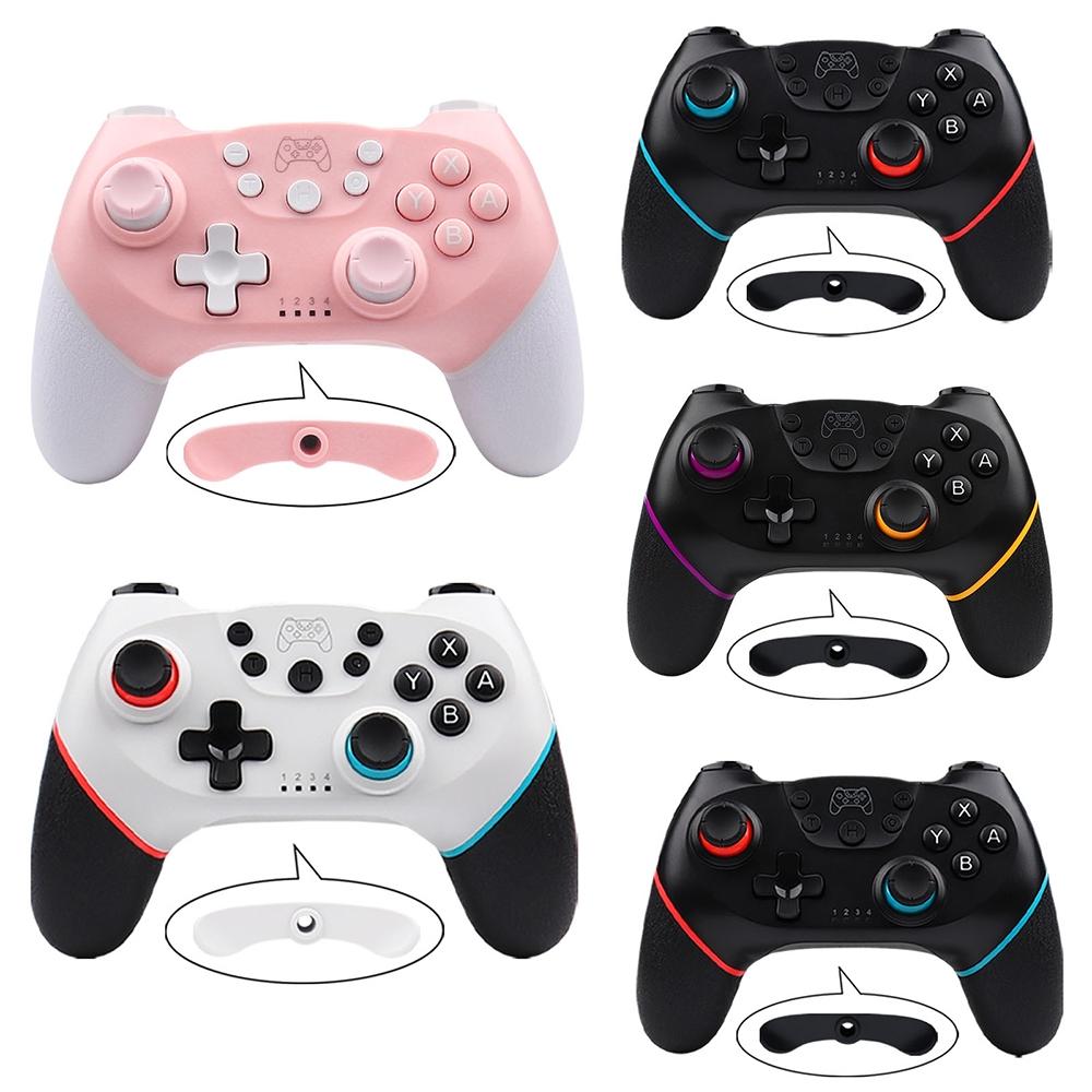 Macro Wireless Pro Controller with Wake-up Function - Black Red Blue