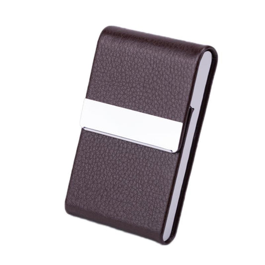 Business Card Case For Advertising Fits Most Cards - Brown