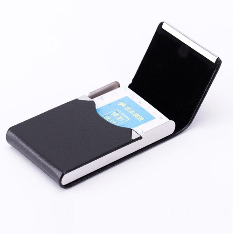 Business Card Case For Advertising Fits Most Cards - Brown