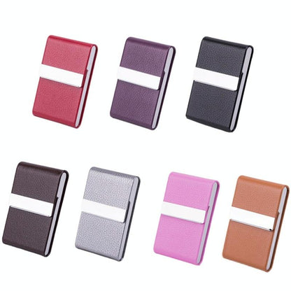 Business Card Case For Advertising Fits Most Cards - Brown