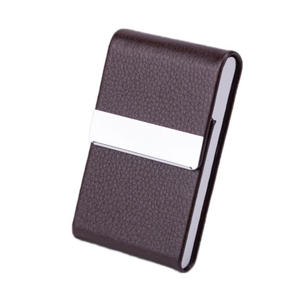 Business Card Case For Advertising Fits Most Cards - Brown