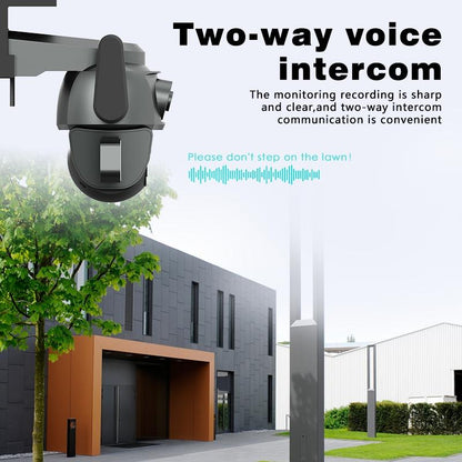 Waterproof Wifi Camera With Dual Light Source And 4Mp Zoom