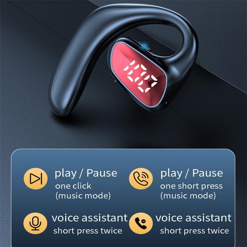 Air Conduction Bluetooth Earphone - Business Model - Green