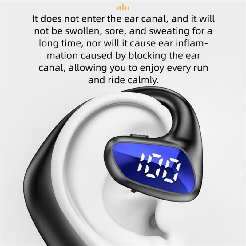 Air Conduction Bluetooth Earphone - Business Model - Green