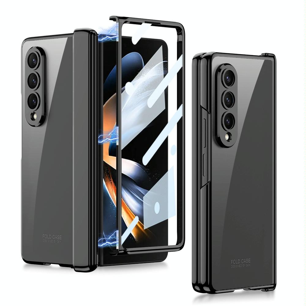 For Samsung Galaxy Z Fold4 5G Magnetic Hinged Case - Black