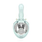 Full Dry Cartoon Kids Diving Mask for Snorkeling - Hippo