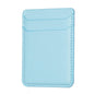 R20 Texture Card Bag Back Sticker For Mobile Phones - Blue