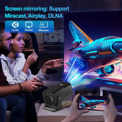 Portable 4K Android 12.0 Mini Wifi Projector For Home Use