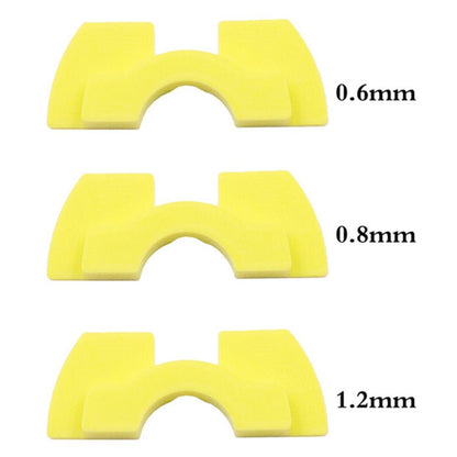 3-piece Shockproof Rubber Dampers for Xiaomi M365 Scooter - Blue