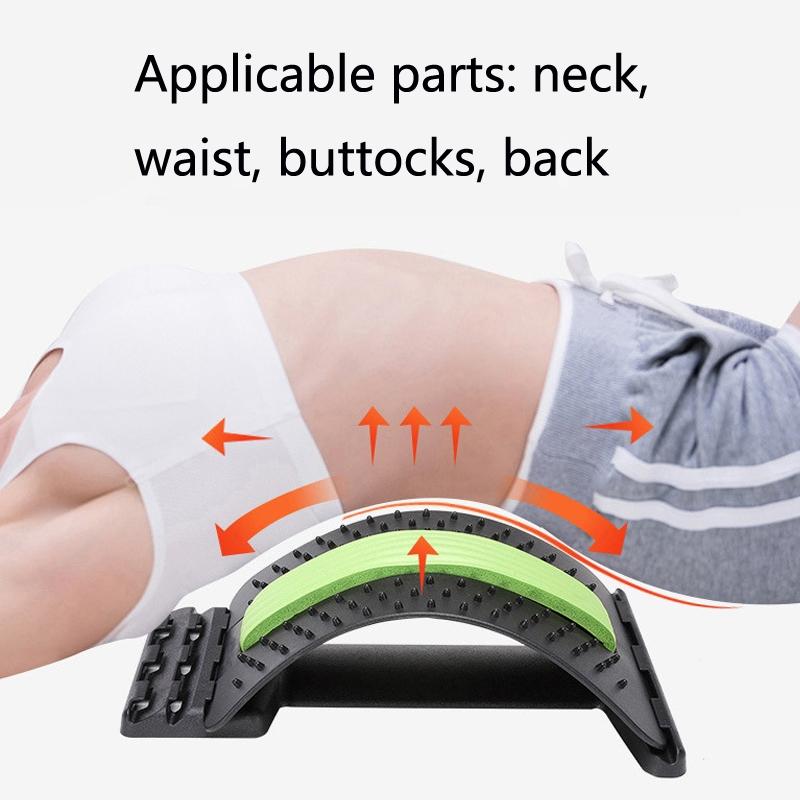 Spine Stretcher For Lumbar Disc Relief - White Blue