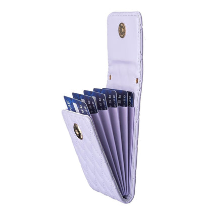 Vertical Card Bag For Mobile Phones Sticker - Blue