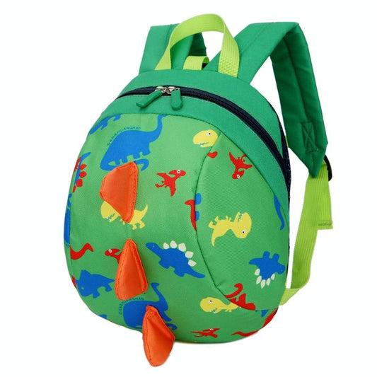Durable Dinosaur Backpack For Kids - Lost Proof - Green