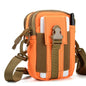 Versatile Messenger Bag With Shoulder Strap - Orange