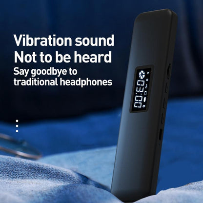 Bone Conduction Sleep Speaker Bluetooth 5.3 Fits All Devices - White