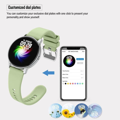 Smart Watch With Heart Rate And Blood Pressure Monitoring - Pink