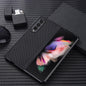 For Samsung Galaxy Z Fold4 5G Shockproof Nylon Phone Case - Black