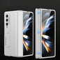 Foldable Magnetic Hinged Case for Samsung Galaxy z Fold 4 - Silver