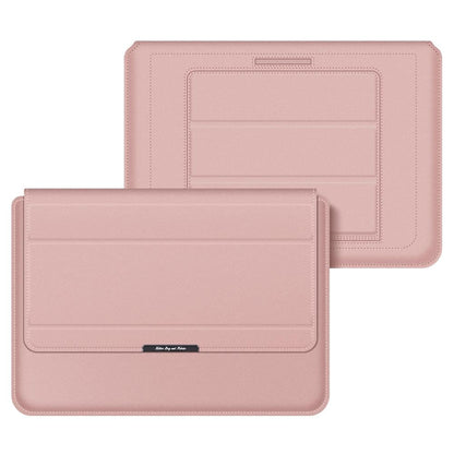 Waterproof 4-In-1 Laptop Holder With Wrist Protection - Fits 13 / 14 Inch - Rose Gold