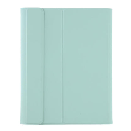 Bluetooth Keyboard Leather Case For Ipad Pro 10.5 With Touch Control - Lambskin Texture Compatible With 10.2 2021 & 2020 & 2019 / Air 3 - Rose Gold