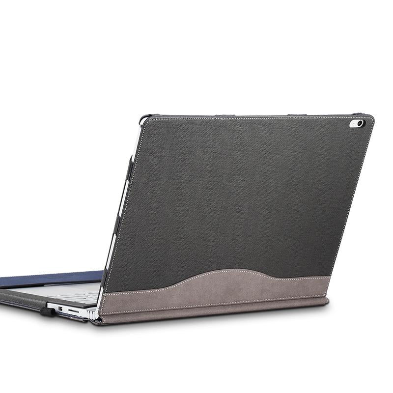 13.5 Inch Protective Sleeve for Microsoft Surface Book 2 in Pu Leather - Deep Blue