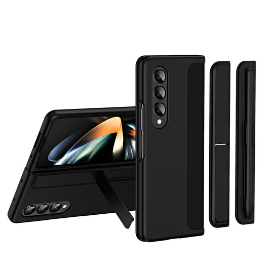 Detachable Pen & Phone Case for Samsung Galaxy z Fold 4 - 2 in 1 - Black