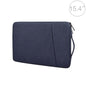 15.4 Inch Laptop Felt Sleeve Protective Case Carrying Bag - Navy Blue