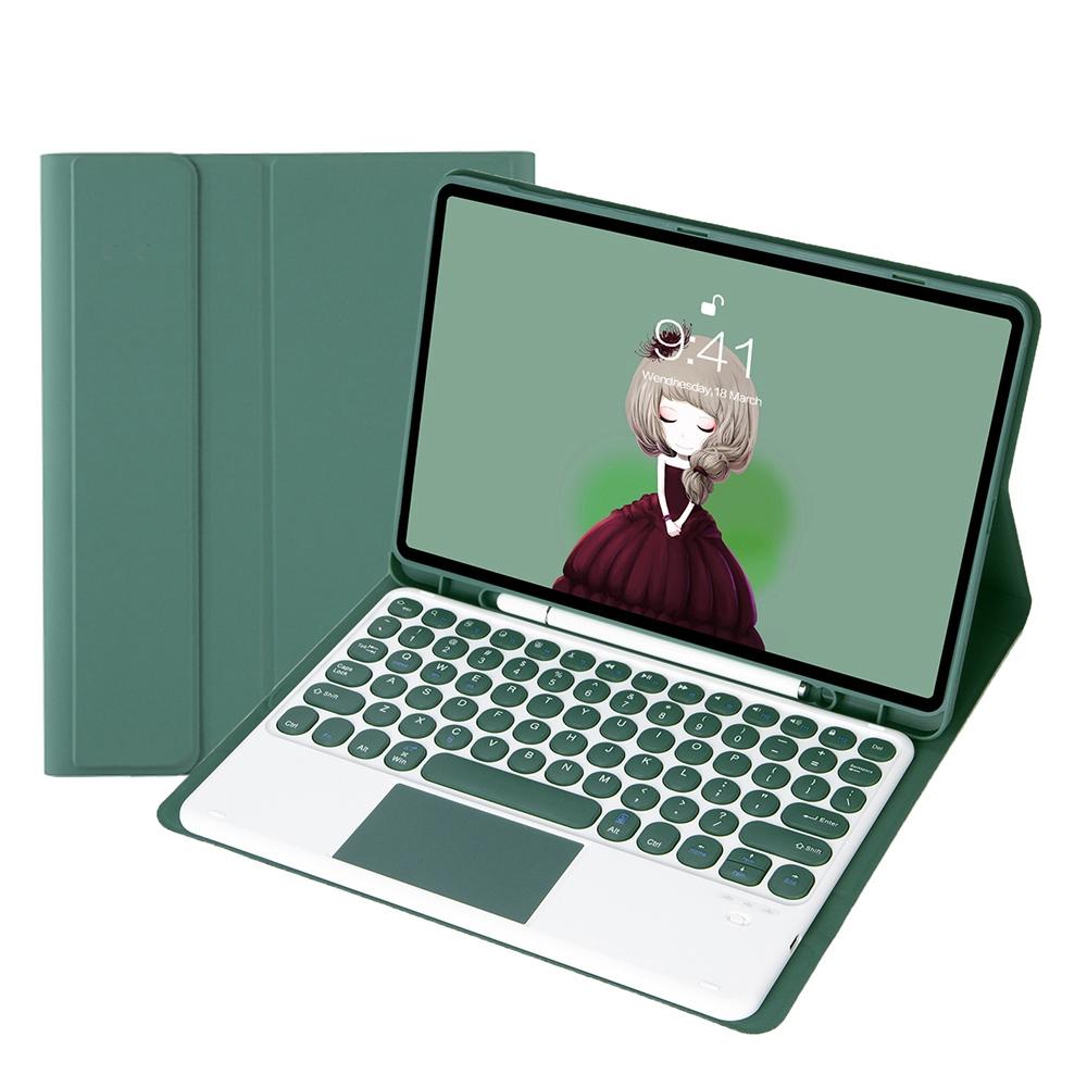 Detachable Bluetooth Keyboard Leather Case For Ipad 10.2 / Air 2019 / Pro 10.5 - Black - Eda001493803D