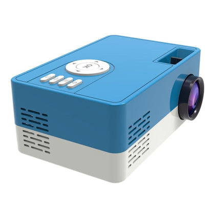 Mini Led Projector With Tripod Mount - Supports Av / Hdmi / Usb / Tf - 1080P Hd - Yellow White