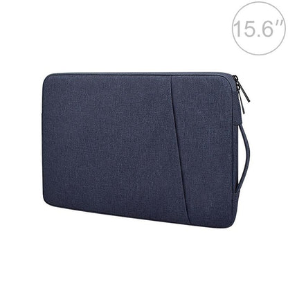 15.6 Inch Laptop Felt Sleeve Protective Case Carrying Bag - Navy Blue