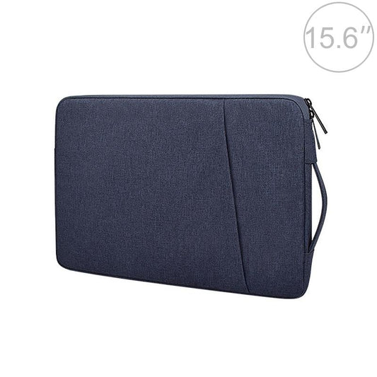 15.6 Inch Laptop Felt Sleeve Protective Case Carrying Bag - Navy Blue