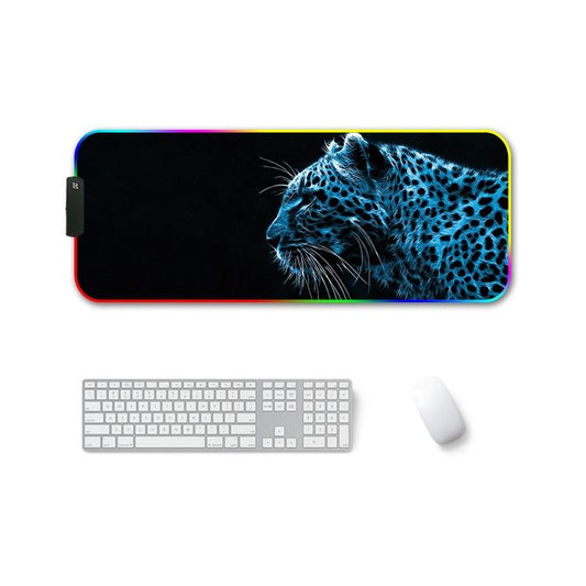 Rgb Non Slip Mouse Pad With Thermal Transfer - Ice Lend