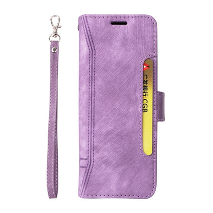 For Samsung Galaxy Z Fold4 5G Leather Dual Buckle Phone Case - Green