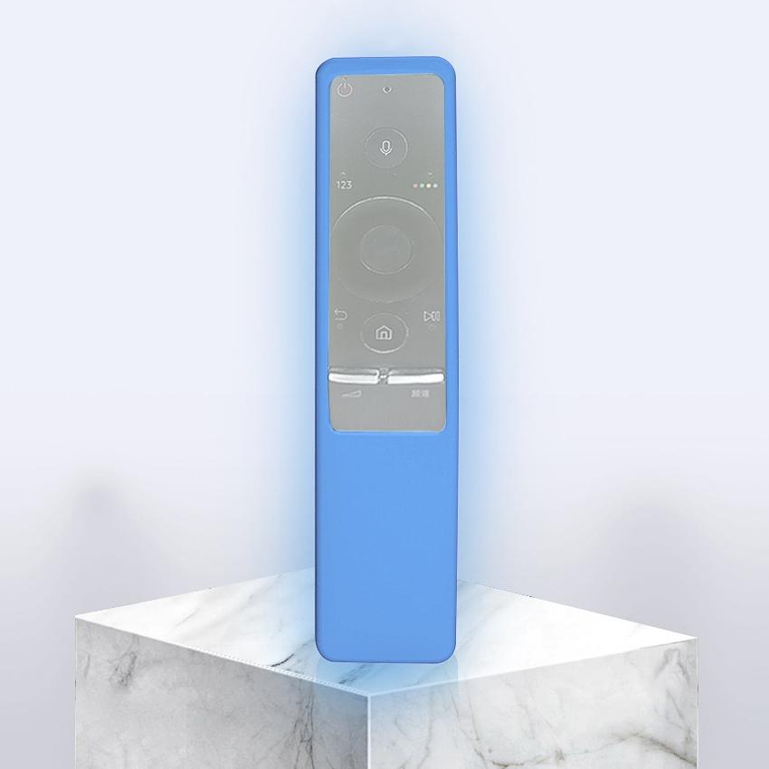 Silicone Non-slip Remote Control Cover for Samsung Smart Tv - Dark Blue