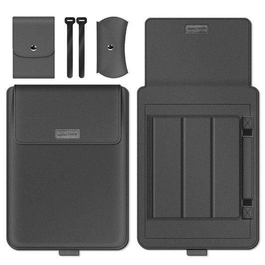 11 / 12 Inch 4-in-1 Computer Bracket Liner and Storage Bag - Gray