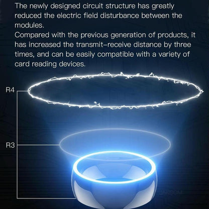 Smart Ring For Apple & Android - Multifunctional Lord Of The Rings - 57.1Mm - Number 12
