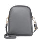 Iitchi Pattern Crossbody Bag For Ladies Fits Cell Phone - Gray