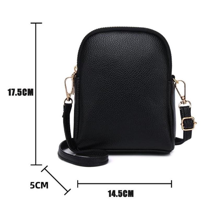 Iitchi Pattern Crossbody Bag For Ladies Fits Cell Phone - Gray
