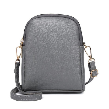 Iitchi Pattern Crossbody Bag For Ladies Fits Cell Phone - Gray