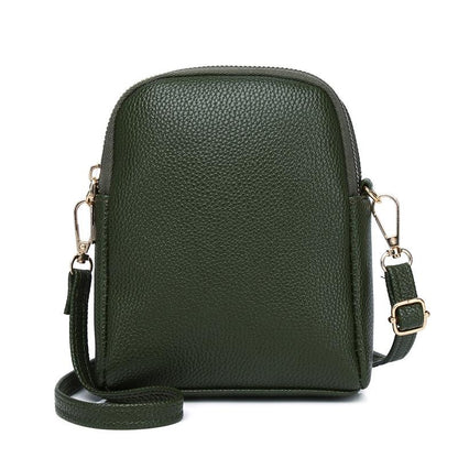 Iitchi Pattern Crossbody Bag For Ladies Fits Cell Phone - Gray