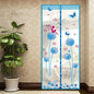 90x210cm Magnetic Summer Mosquito Screen Door Curtain - Baby Blue